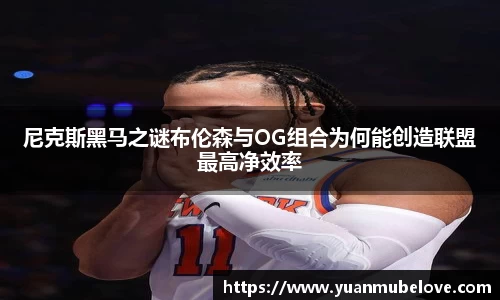 尼克斯黑马之谜布伦森与OG组合为何能创造联盟最高净效率