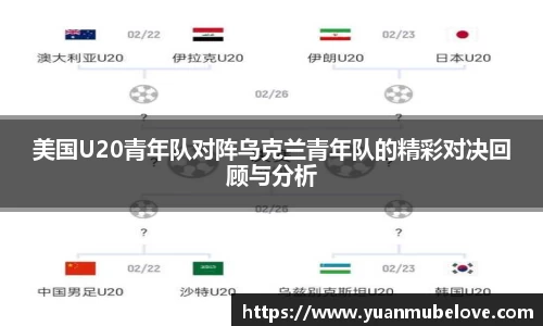 美国U20青年队对阵乌克兰青年队的精彩对决回顾与分析