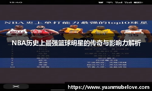 NBA历史上最强篮球明星的传奇与影响力解析